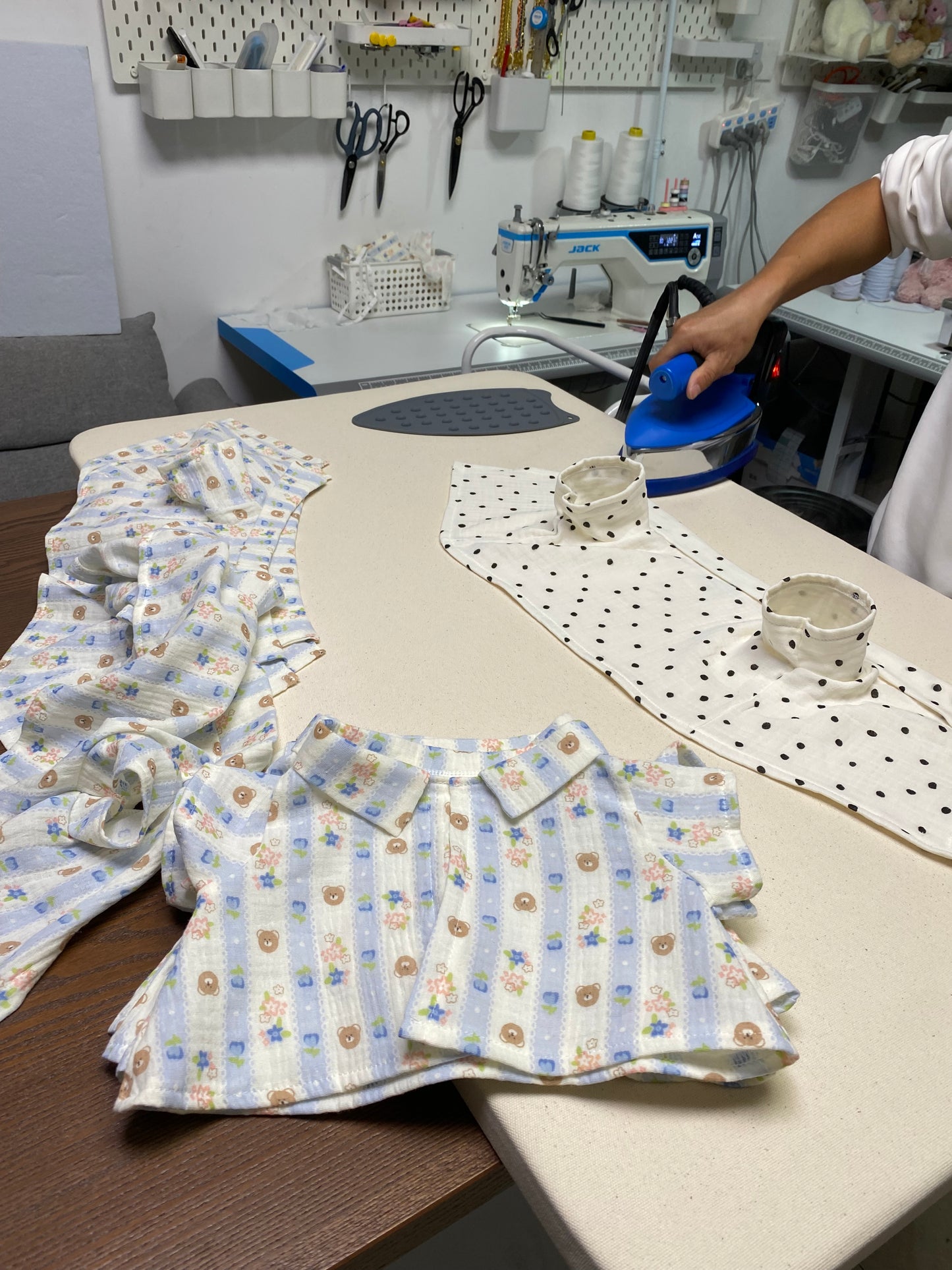 Handmade Cute Teddy Bear Pajama Set – Top & Shorts (Plush Toy Not Included)
