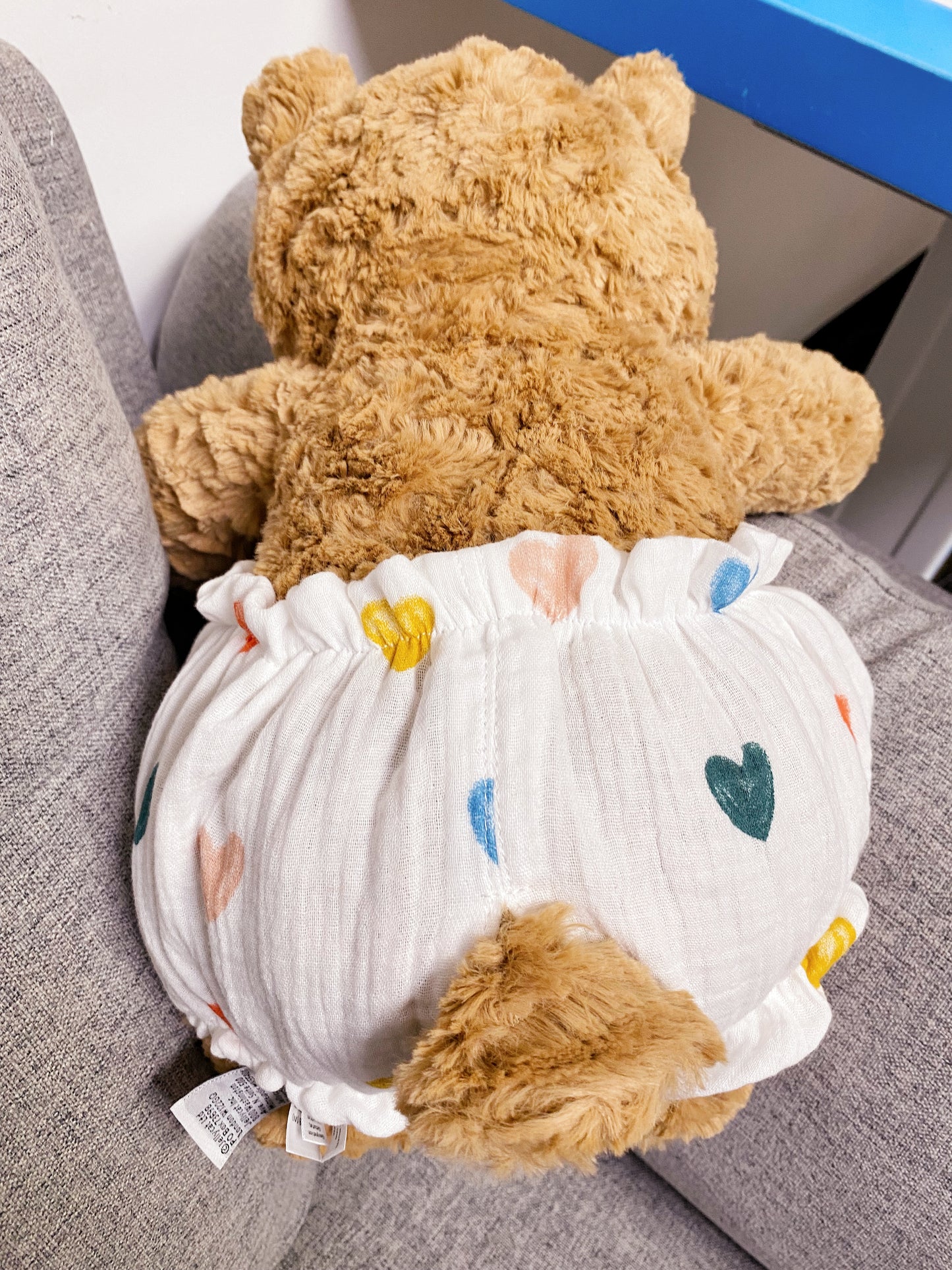 Cute Bear & Pig Plush Underwear Bloomers – Handmade Shorts for Teddy Bear & Stuffed Animals (Clothes Only)